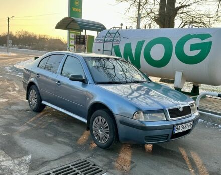 Серый Шкода Октавия, объемом двигателя 2 л и пробегом 300 тыс. км за 3999 $, фото 1 на Automoto.ua