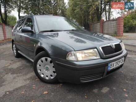 Серый Шкода Октавия, объемом двигателя 1.98 л и пробегом 296 тыс. км за 4599 $, фото 1 на Automoto.ua