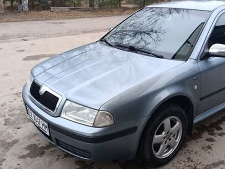 Серый Шкода Октавия, объемом двигателя 1.6 л и пробегом 240 тыс. км за 4200 $, фото 1 на Automoto.ua