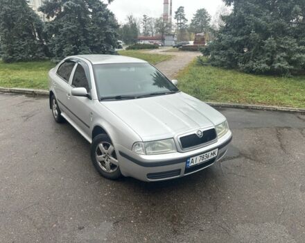 Серый Шкода Октавия, объемом двигателя 2 л и пробегом 287 тыс. км за 3900 $, фото 1 на Automoto.ua