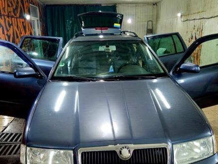 Серый Шкода Октавия, объемом двигателя 2 л и пробегом 221 тыс. км за 4500 $, фото 1 на Automoto.ua