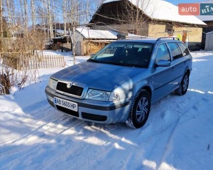 Серый Шкода Октавия, объемом двигателя 1.6 л и пробегом 225 тыс. км за 5300 $, фото 1 на Automoto.ua