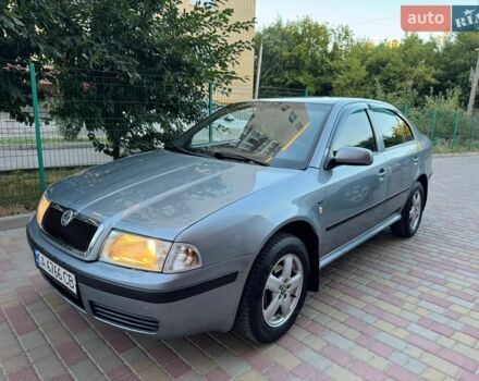 Серый Шкода Октавия, объемом двигателя 1.6 л и пробегом 259 тыс. км за 3950 $, фото 1 на Automoto.ua