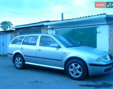 Сірий Шкода Октавія, об'ємом двигуна 1.9 л та пробігом 347 тис. км за 6550 $, фото 1 на Automoto.ua