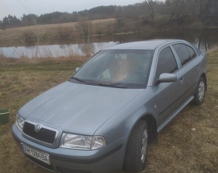 Серый Шкода Октавия, объемом двигателя 1.6 л и пробегом 167 тыс. км за 4400 $, фото 1 на Automoto.ua