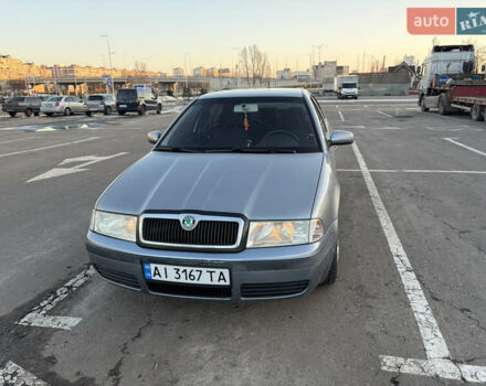 Серый Шкода Октавия, объемом двигателя 1.6 л и пробегом 231 тыс. км за 4300 $, фото 1 на Automoto.ua