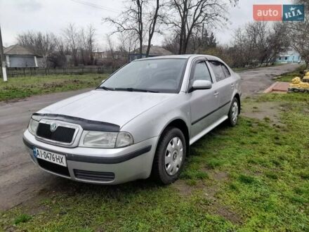 Серый Шкода Октавия, объемом двигателя 1.6 л и пробегом 325 тыс. км за 4500 $, фото 1 на Automoto.ua