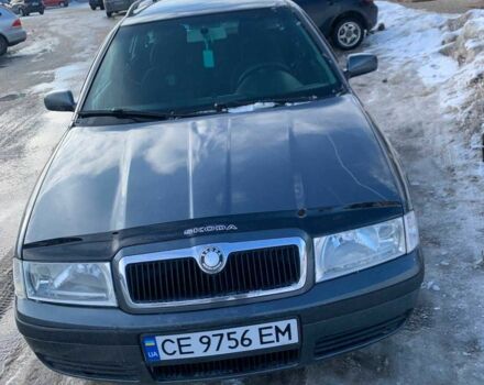 Серый Шкода Октавия, объемом двигателя 1.8 л и пробегом 223 тыс. км за 3900 $, фото 1 на Automoto.ua