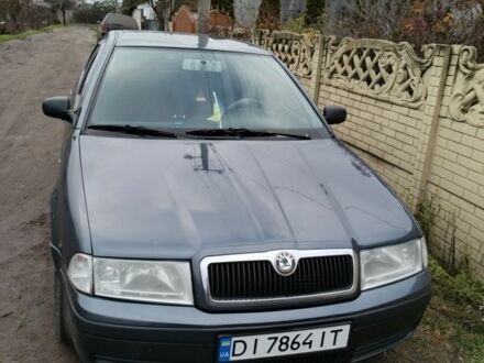 Серый Шкода Октавия, объемом двигателя 1.6 л и пробегом 395 тыс. км за 3400 $, фото 1 на Automoto.ua
