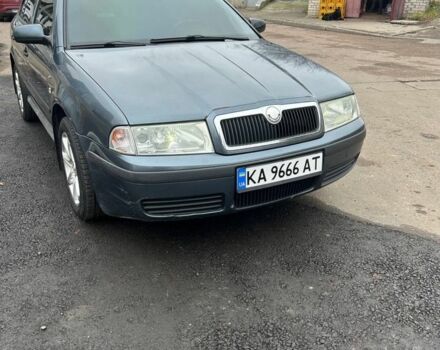 Серый Шкода Октавия, объемом двигателя 2 л и пробегом 312 тыс. км за 5500 $, фото 1 на Automoto.ua