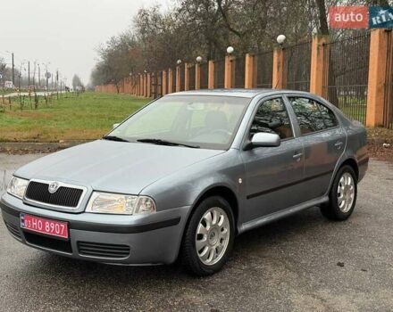 Серый Шкода Октавия, объемом двигателя 2 л и пробегом 159 тыс. км за 6500 $, фото 1 на Automoto.ua