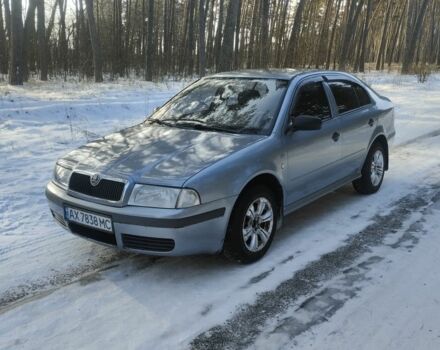 Серый Шкода Октавия, объемом двигателя 1.6 л и пробегом 245 тыс. км за 4350 $, фото 1 на Automoto.ua