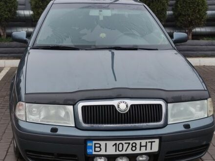 Серый Шкода Октавия, объемом двигателя 1.8 л и пробегом 200 тыс. км за 6000 $, фото 1 на Automoto.ua
