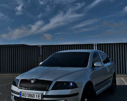 Серый Шкода Октавия, объемом двигателя 2 л и пробегом 360 тыс. км за 5000 $, фото 1 на Automoto.ua