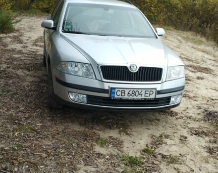 Серый Шкода Октавия, объемом двигателя 1.6 л и пробегом 210 тыс. км за 5900 $, фото 1 на Automoto.ua