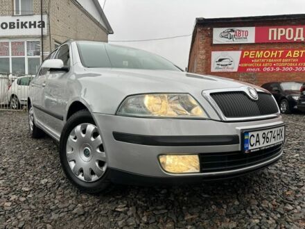Серый Шкода Октавия, объемом двигателя 1.6 л и пробегом 214 тыс. км за 5000 $, фото 1 на Automoto.ua