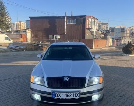 Серый Шкода Октавия, объемом двигателя 2 л и пробегом 387 тыс. км за 4900 $, фото 1 на Automoto.ua