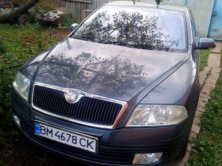 Серый Шкода Октавия, объемом двигателя 2 л и пробегом 224 тыс. км за 4500 $, фото 1 на Automoto.ua