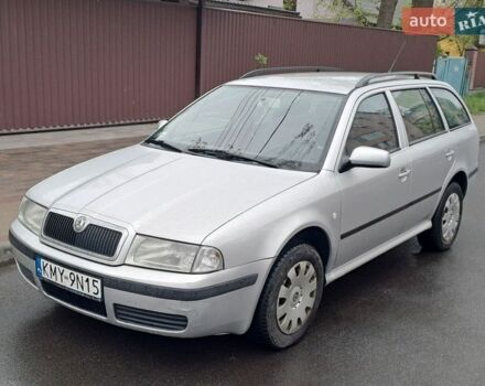Серый Шкода Октавия, объемом двигателя 1.9 л и пробегом 314 тыс. км за 2300 $, фото 1 на Automoto.ua