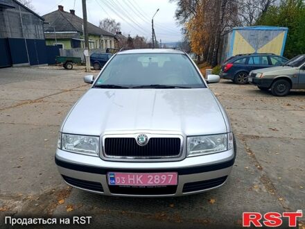 Серый Шкода Октавия, объемом двигателя 1.6 л и пробегом 180 тыс. км за 6500 $, фото 1 на Automoto.ua