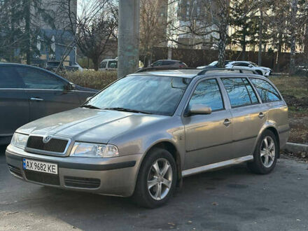 Серый Шкода Октавия, объемом двигателя 1.78 л и пробегом 184 тыс. км за 4500 $, фото 1 на Automoto.ua