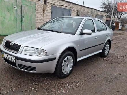 Серый Шкода Октавия, объемом двигателя 1.6 л и пробегом 148 тыс. км за 6100 $, фото 1 на Automoto.ua