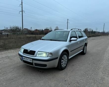 Серый Шкода Октавия, объемом двигателя 1.6 л и пробегом 182 тыс. км за 6250 $, фото 1 на Automoto.ua