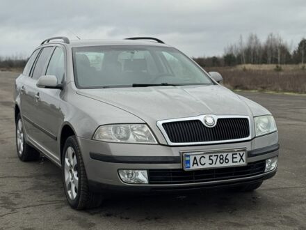 Серый Шкода Октавия, объемом двигателя 1.9 л и пробегом 232 тыс. км за 5500 $, фото 1 на Automoto.ua