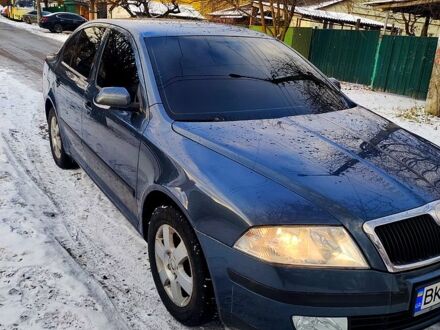 Шкода Октавія 2006 у Белой Церкве на Automoto.ua Сірий Шкода Октавія, об'ємом двигуна 2 л та пробігом 220 тис. км за 5500 $, фото 1 на Automoto.ua
