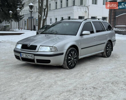 Серый Шкода Октавия, объемом двигателя 1.9 л и пробегом 330 тыс. км за 4800 $, фото 1 на Automoto.ua