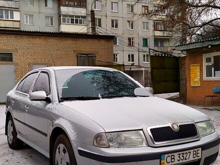 Серый Шкода Октавия, объемом двигателя 1.6 л и пробегом 200 тыс. км за 4750 $, фото 1 на Automoto.ua