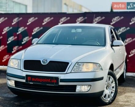 Серый Шкода Октавия, объемом двигателя 1.6 л и пробегом 218 тыс. км за 6500 $, фото 1 на Automoto.ua