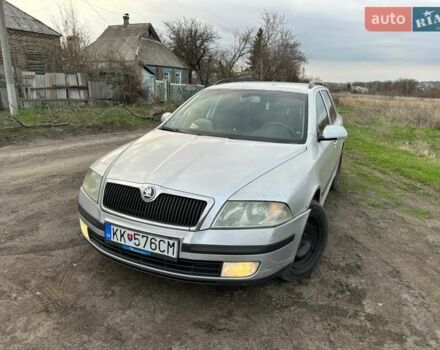 Серый Шкода Октавия, объемом двигателя 2 л и пробегом 450 тыс. км за 3100 $, фото 1 на Automoto.ua