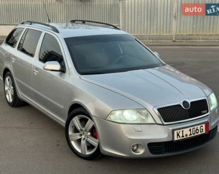 Серый Шкода Октавия, объемом двигателя 2 л и пробегом 236 тыс. км за 6650 $, фото 1 на Automoto.ua