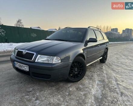 Серый Шкода Октавия, объемом двигателя 1.9 л и пробегом 215 тыс. км за 5150 $, фото 1 на Automoto.ua