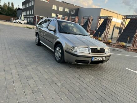 Серый Шкода Октавия, объемом двигателя 1.9 л и пробегом 225 тыс. км за 4800 $, фото 1 на Automoto.ua
