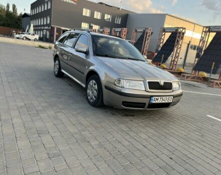 Серый Шкода Октавия, объемом двигателя 1.9 л и пробегом 225 тыс. км за 4800 $, фото 1 на Automoto.ua