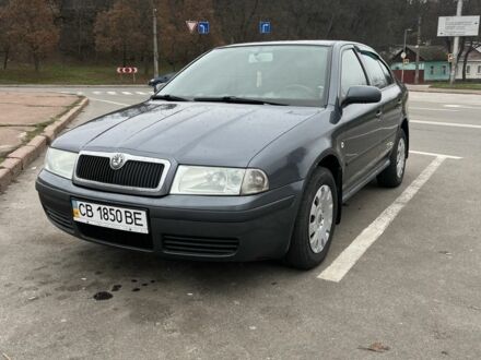 Серый Шкода Октавия, объемом двигателя 1.6 л и пробегом 262 тыс. км за 4999 $, фото 1 на Automoto.ua