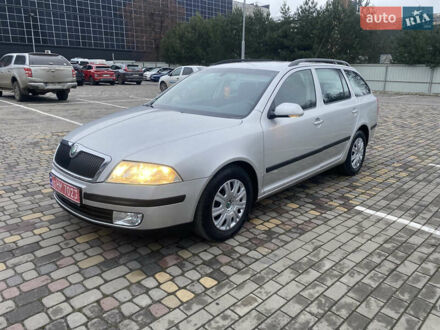 Серый Шкода Октавия, объемом двигателя 1.6 л и пробегом 206 тыс. км за 6450 $, фото 1 на Automoto.ua