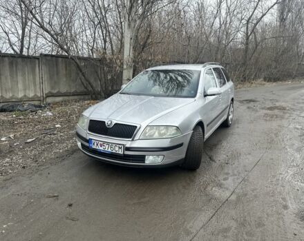 Серый Шкода Октавия, объемом двигателя 2 л и пробегом 440 тыс. км за 3350 $, фото 1 на Automoto.ua