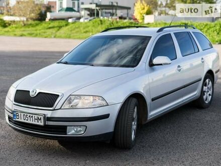 Шкода Октавия 2007 в Полтаве на Automoto.ua Серый Шкода Октавия, объемом двигателя 1.8 л и пробегом 172 тыс. км за 7400 $, фото 1 на Automoto.ua