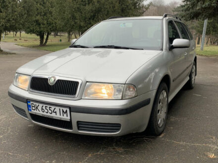 Сірий Шкода Октавія, об'ємом двигуна 1.6 л та пробігом 186 тис. км за 5600 $, фото 1 на Automoto.ua