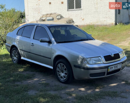 Серый Шкода Октавия, объемом двигателя 1.6 л и пробегом 171 тыс. км за 4800 $, фото 1 на Automoto.ua