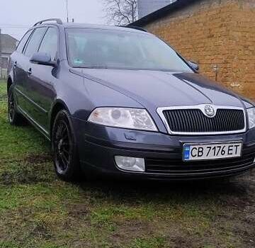 Серый Шкода Октавия, объемом двигателя 1.6 л и пробегом 215 тыс. км за 7700 $, фото 1 на Automoto.ua