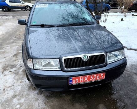 Сірий Шкода Октавія, об'ємом двигуна 1.6 л та пробігом 184 тис. км за 6800 $, фото 1 на Automoto.ua
