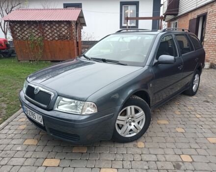 Серый Шкода Октавия, объемом двигателя 1.6 л и пробегом 224 тыс. км за 5999 $, фото 1 на Automoto.ua