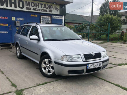 Серый Шкода Октавия, объемом двигателя 1.6 л и пробегом 214 тыс. км за 6199 $, фото 1 на Automoto.ua