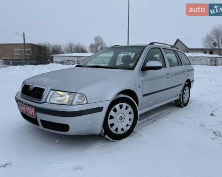 Серый Шкода Октавия, объемом двигателя 1.6 л и пробегом 158 тыс. км за 6200 $, фото 1 на Automoto.ua