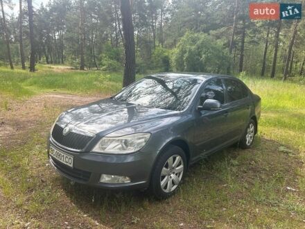 Серый Шкода Октавия, объемом двигателя 1.6 л и пробегом 192 тыс. км за 7950 $, фото 1 на Automoto.ua