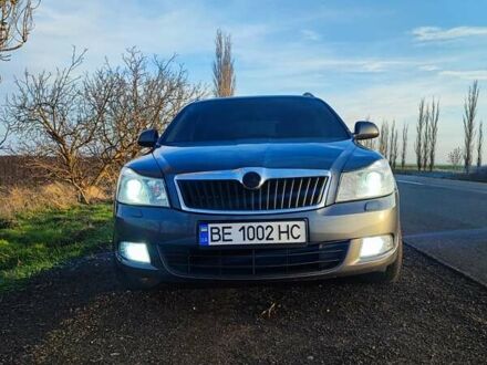 Серый Шкода Октавия, объемом двигателя 2 л и пробегом 284 тыс. км за 9800 $, фото 1 на Automoto.ua